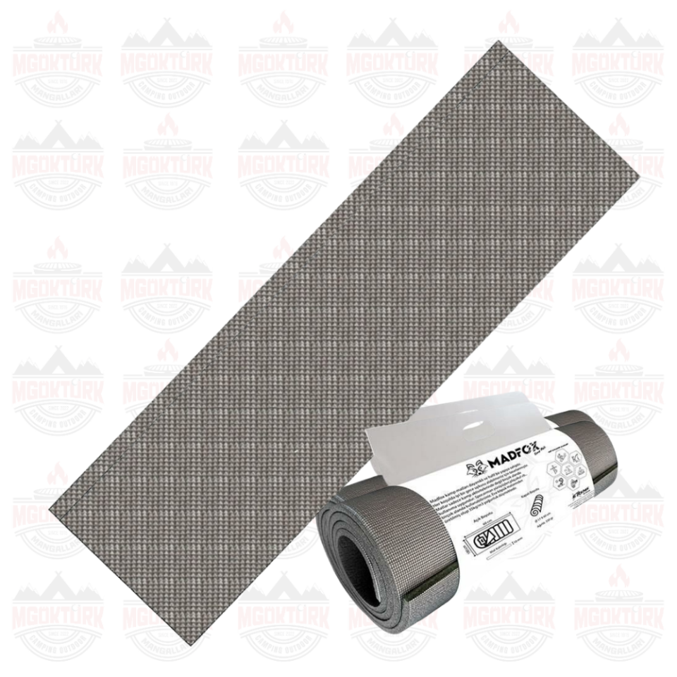 Skyline Hike Insulated Foam Kamp Matı [ Gri/Gri | 180*60cm-10mm | XPE-35 ] Gri/Gri
