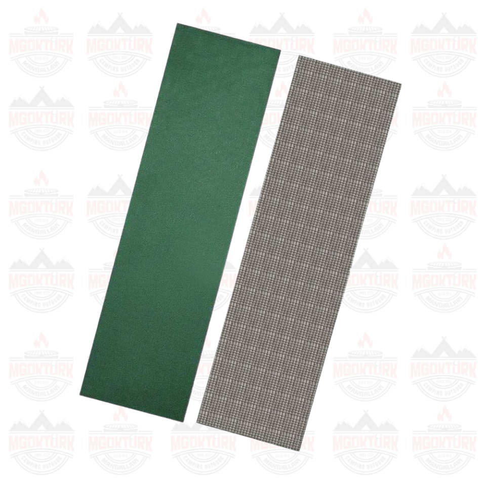 Thermic Prolight Insulated Kamp Matı [ Gri/Yeşil | 180*60cm-10mm | XPE-35 ] Gri/Yeşil
