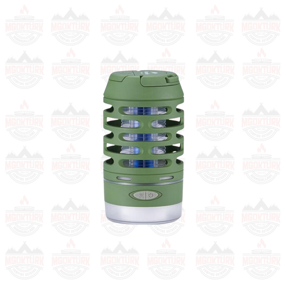 Naturehike Multi-Fonksiyonel Sivrisinek Kovucu & LED Kamp Lambası Yeşil