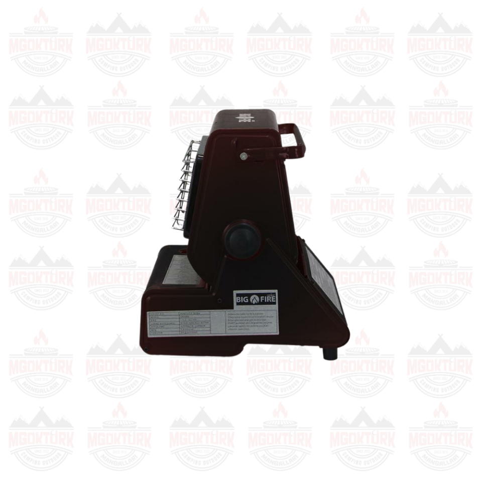 Maxi Portatif Kamp Sobası SİYAH