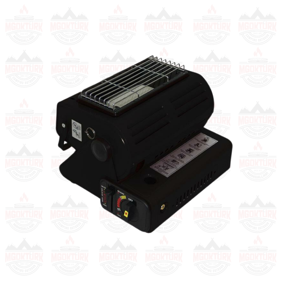 Maxi Portatif Kamp Sobası SİYAH