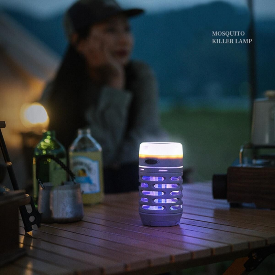 Naturehike Multi-Fonksiyonel Sivrisinek Kovucu & LED Kamp Lambası Yeşil