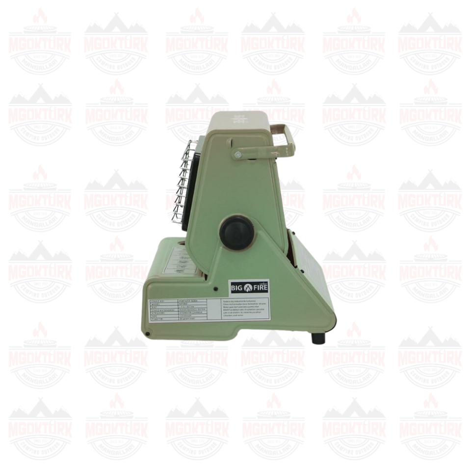 Maxi Portatif Kamp Sobası YEŞİL