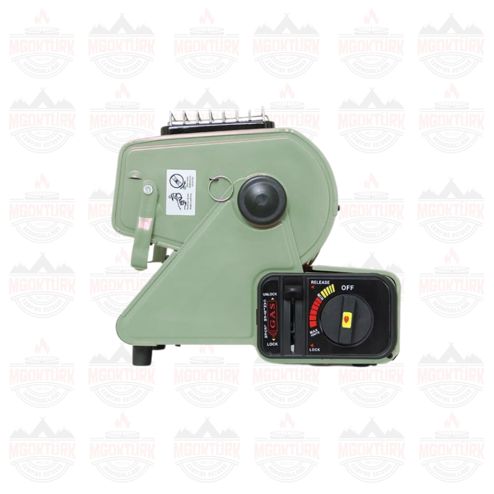 Maxi Portatif Kamp Sobası YEŞİL