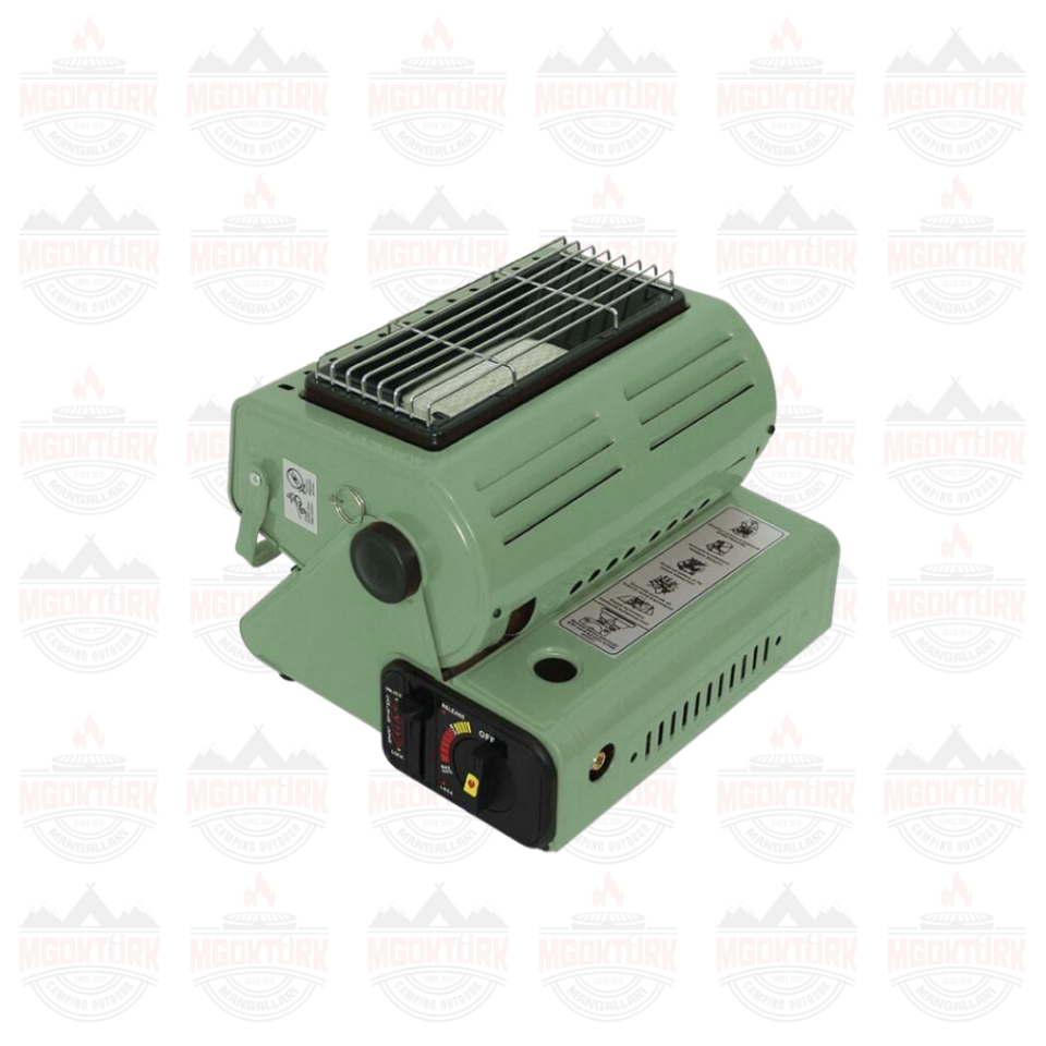 Maxi Portatif Kamp Sobası YEŞİL