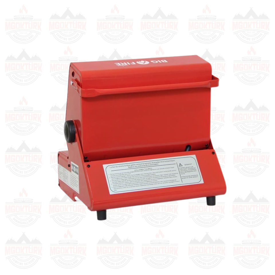 Maxi Portatif Kamp Sobası KIRMIZI