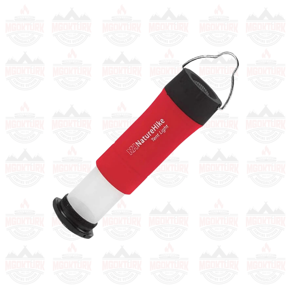 Naturehike 3IN1 MultiFonksiyonel LED Kamp Lambası KIRMIZI