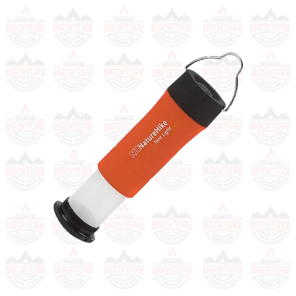 Naturehike 3IN1 MultiFonksiyonel LED Kamp Lambası TURUNCU