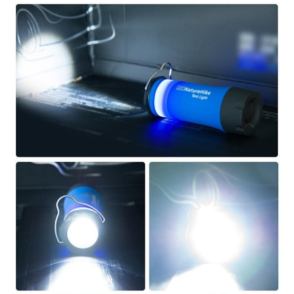 Naturehike 3IN1 MultiFonksiyonel LED Kamp Lambası MAVİ