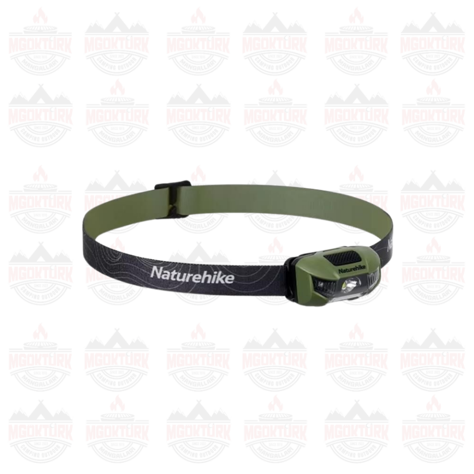 Naturehike Hakino 210 Lümen Kafa Lambası Yeşil