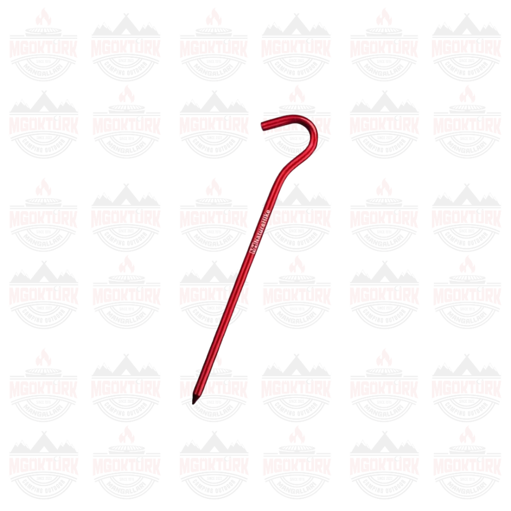 Naturehike C-Kafa 16 cm Çadır Kazığı [8 Pcs] Kırmızı