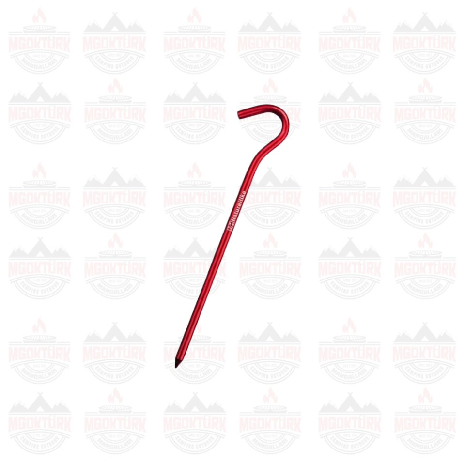 Naturehike C-Kafa 16 cm Çadır Kazığı [8 Pcs] Kırmızı
