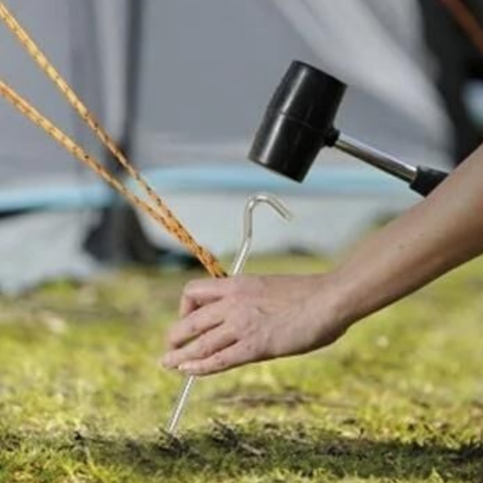 Naturehike C-Kafa 16 cm Çadır Kazığı [8 Pcs] Yeşil