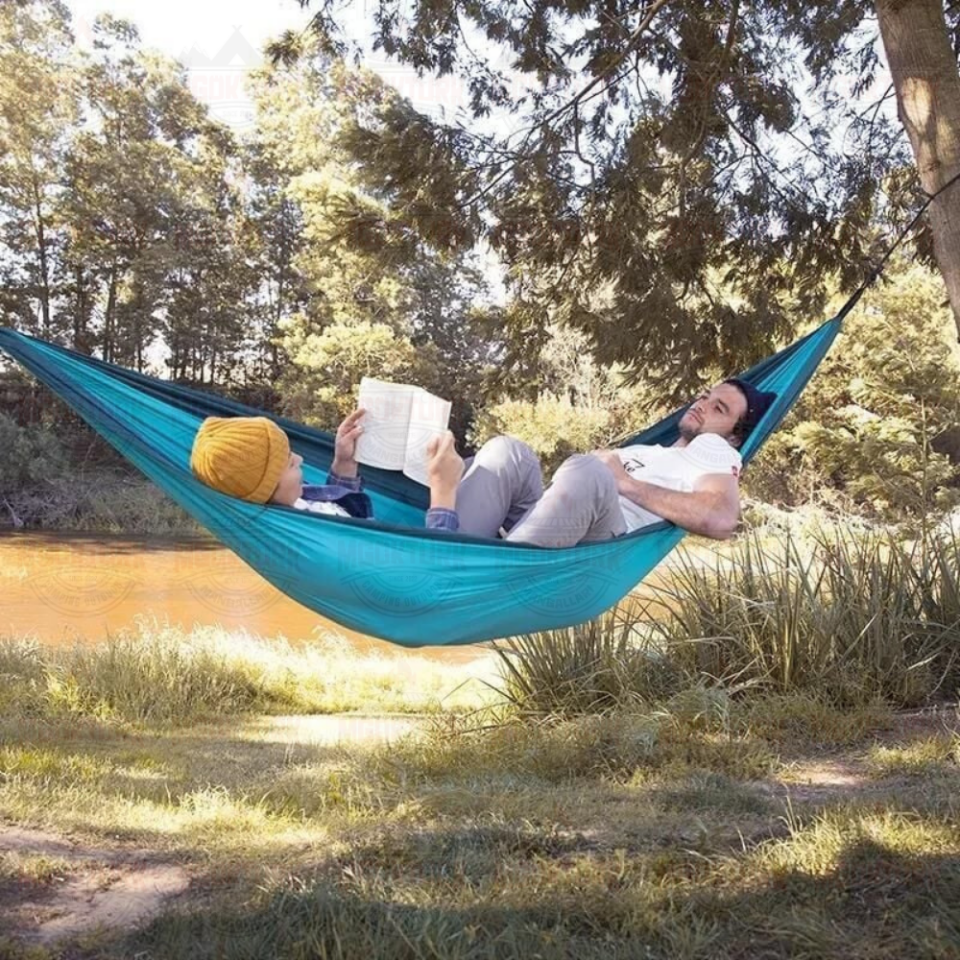 Naturehike Ultralight Swing Çift Kişilik Hamak |340T Pongee| Mavi