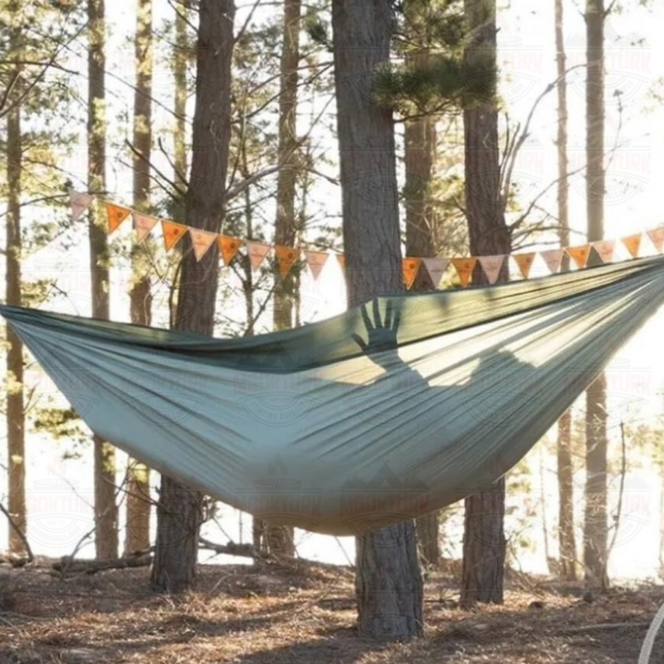 Naturehike Ultralight Swing Çift Kişilik Hamak |340T Pongee| Yeşil
