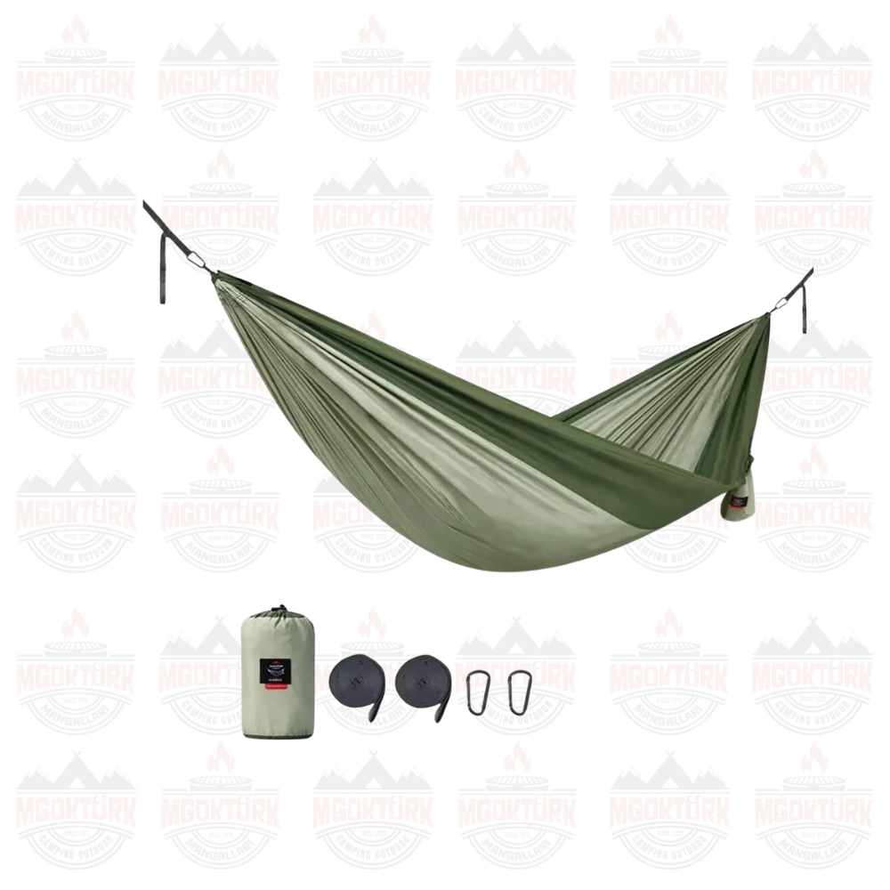 Naturehike Ultralight Swing Çift Kişilik Hamak |340T Pongee| Yeşil