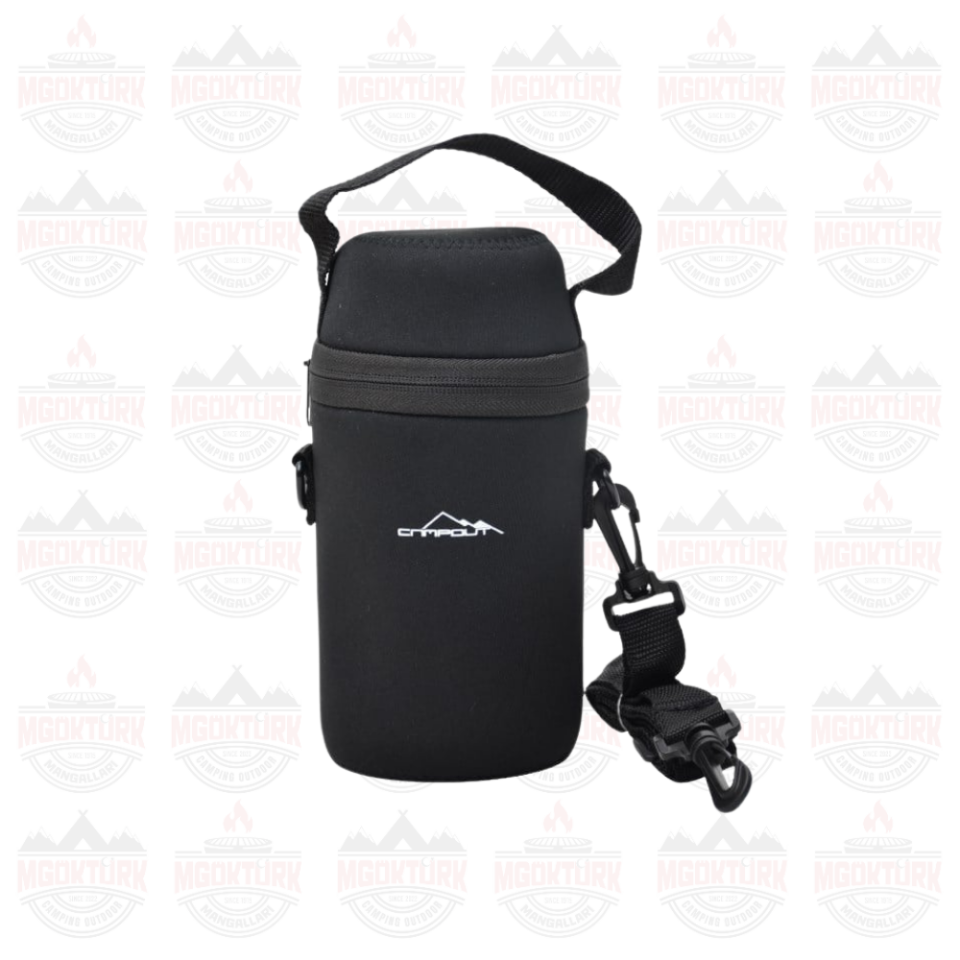 ÇİFT KATMANLI YEMEK TERMOSU SİYAH 600 ML