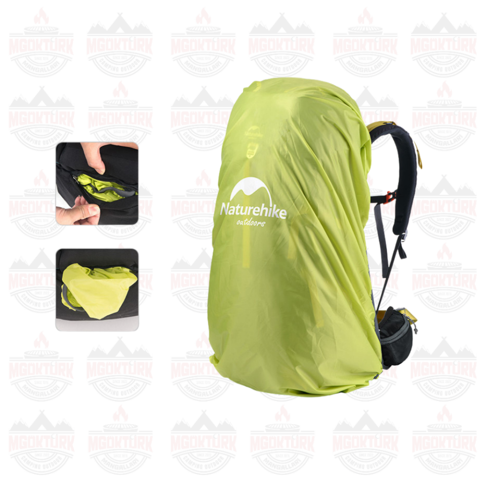 Naturehike 55+5 LT Trekking Sırt Çantası Siyah
