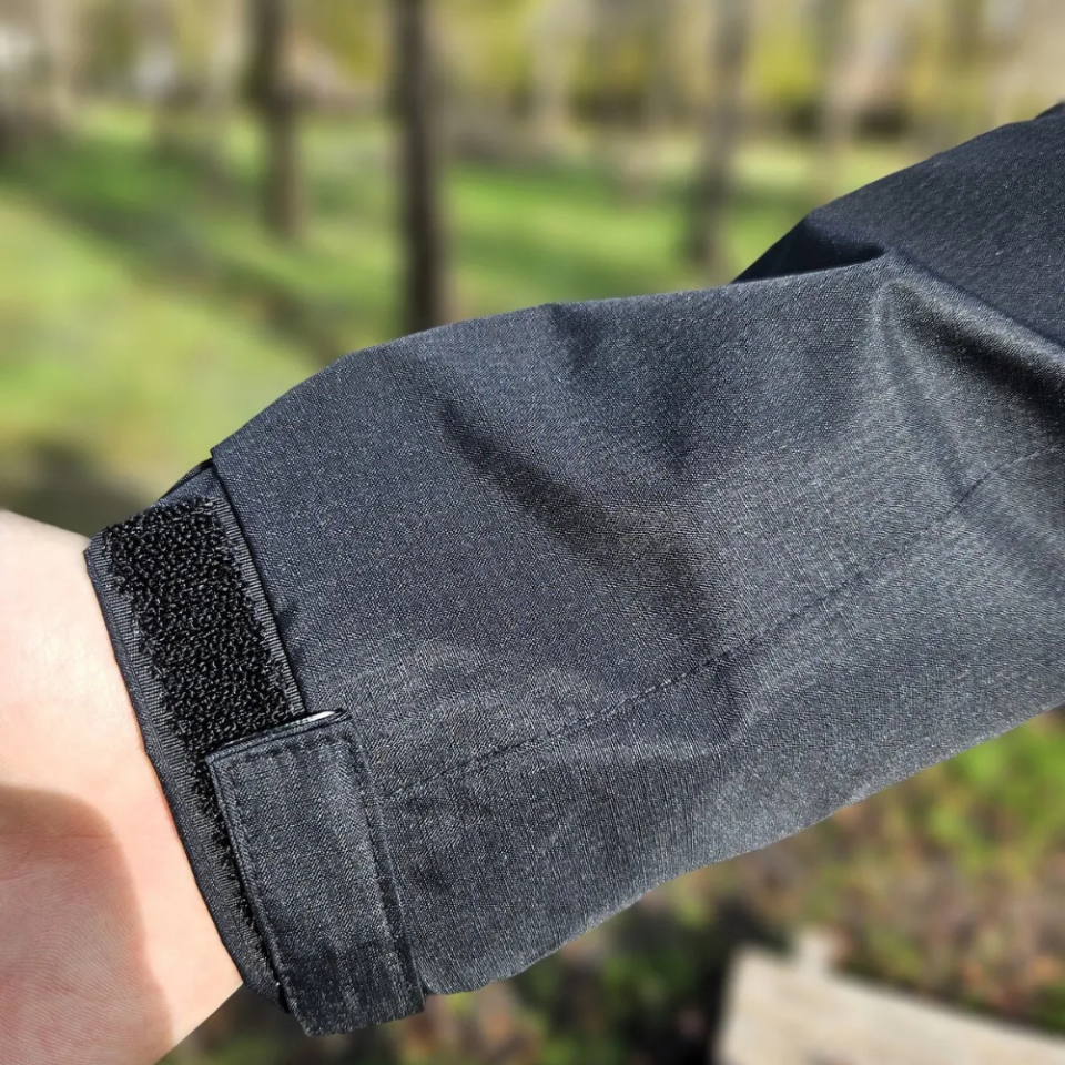 Ziege Regen Rain Coat Yağmurluk Mont Siyah