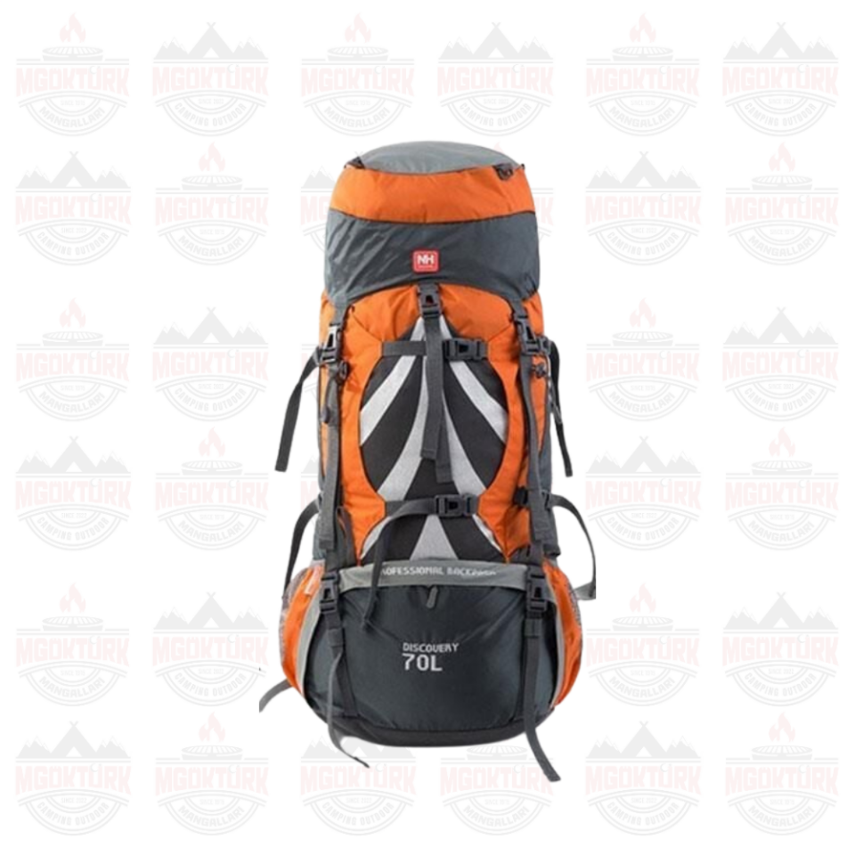 Naturehike Discovery 70+5 Lt Trekking Sırt Çantası Turuncu