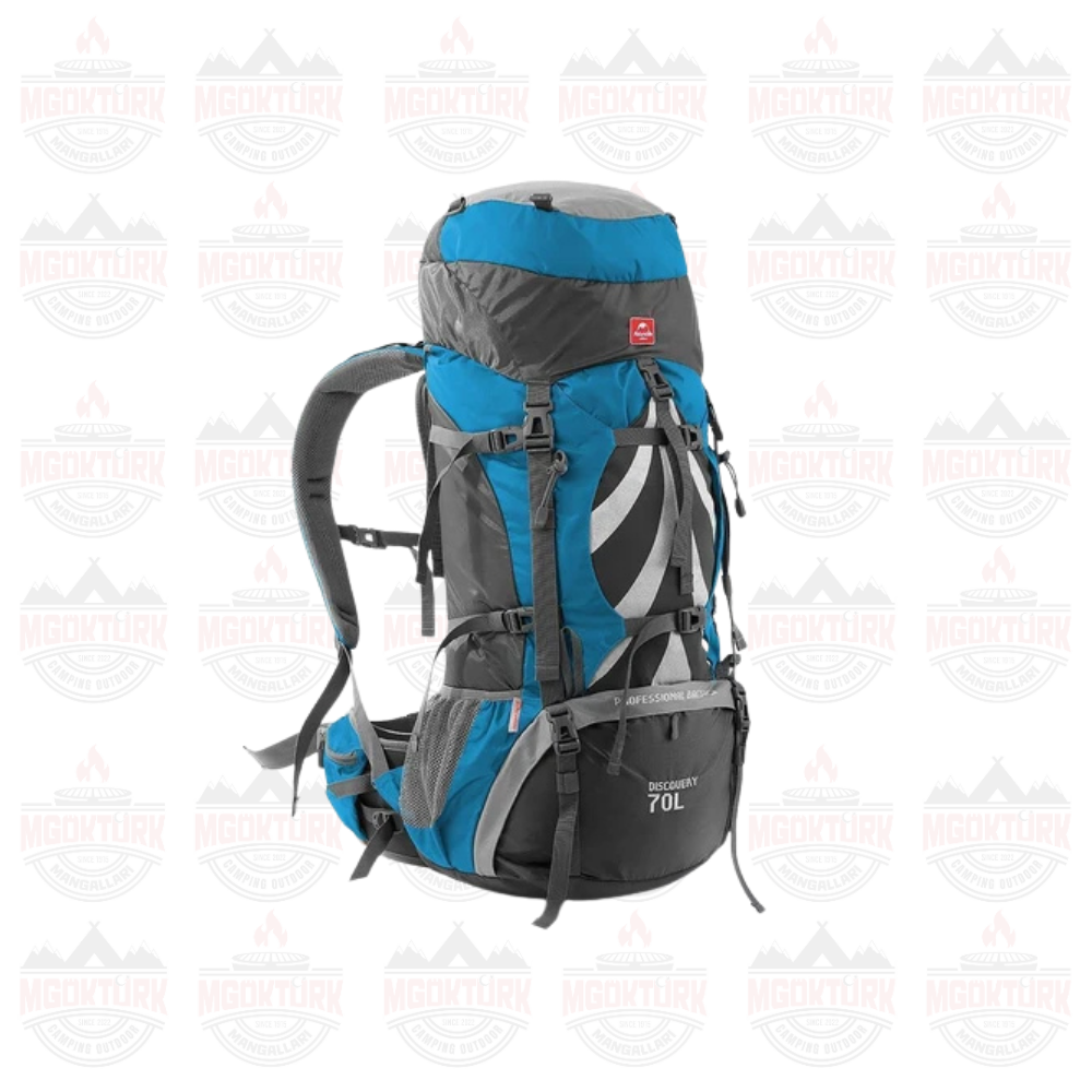 Naturehike Discovery 70+5 Lt Trekking Sırt Çantası Mavi