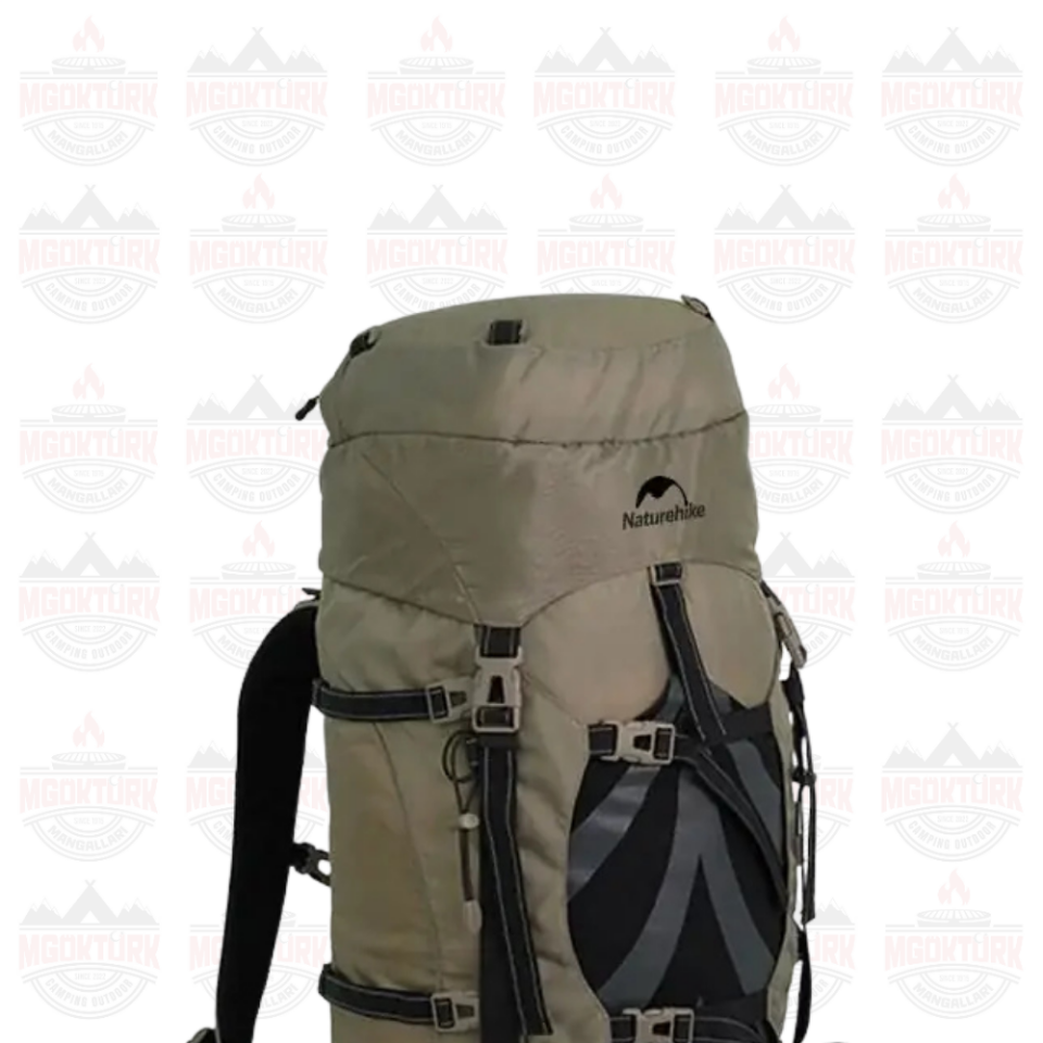 Naturehike Discovery 70+5 Lt Trekking Sırt Çantası Kahverengi
