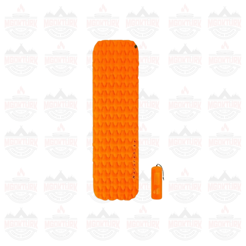 Naturehike FC-10 Infatable Şişme Kamp Matı Turuncu