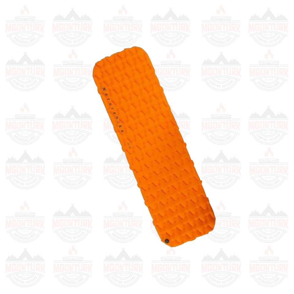 Naturehike FC-10 Infatable Şişme Kamp Matı Turuncu