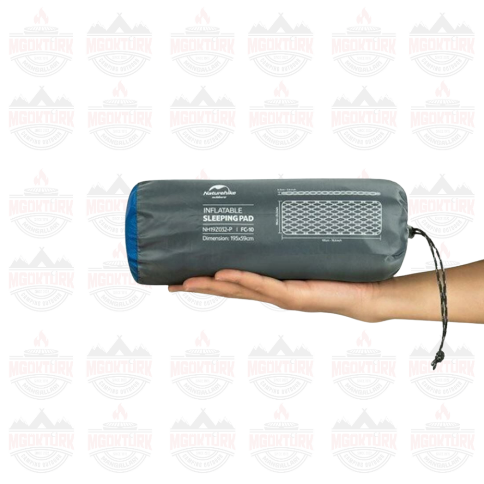 Naturehike FC-10 Infatable Şişme Kamp Matı Turuncu