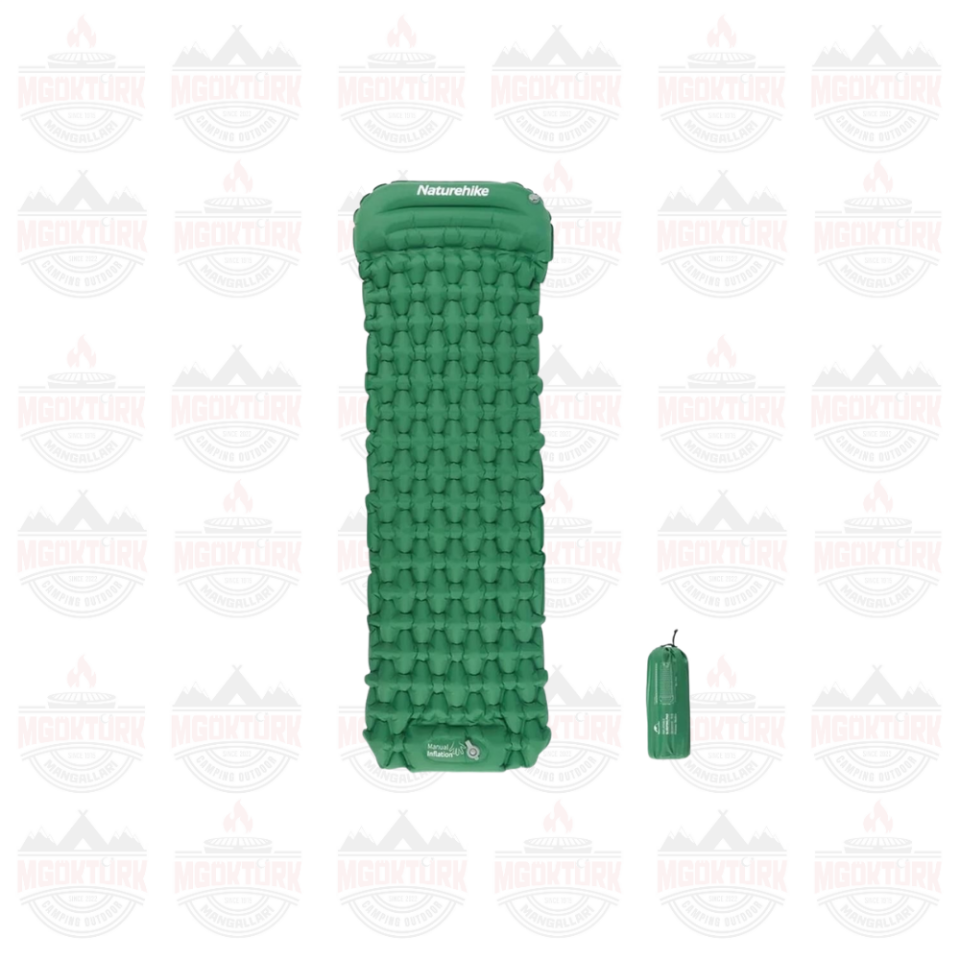 Naturehike FC-12 Infatable Şişme Kamp Matı Army Green