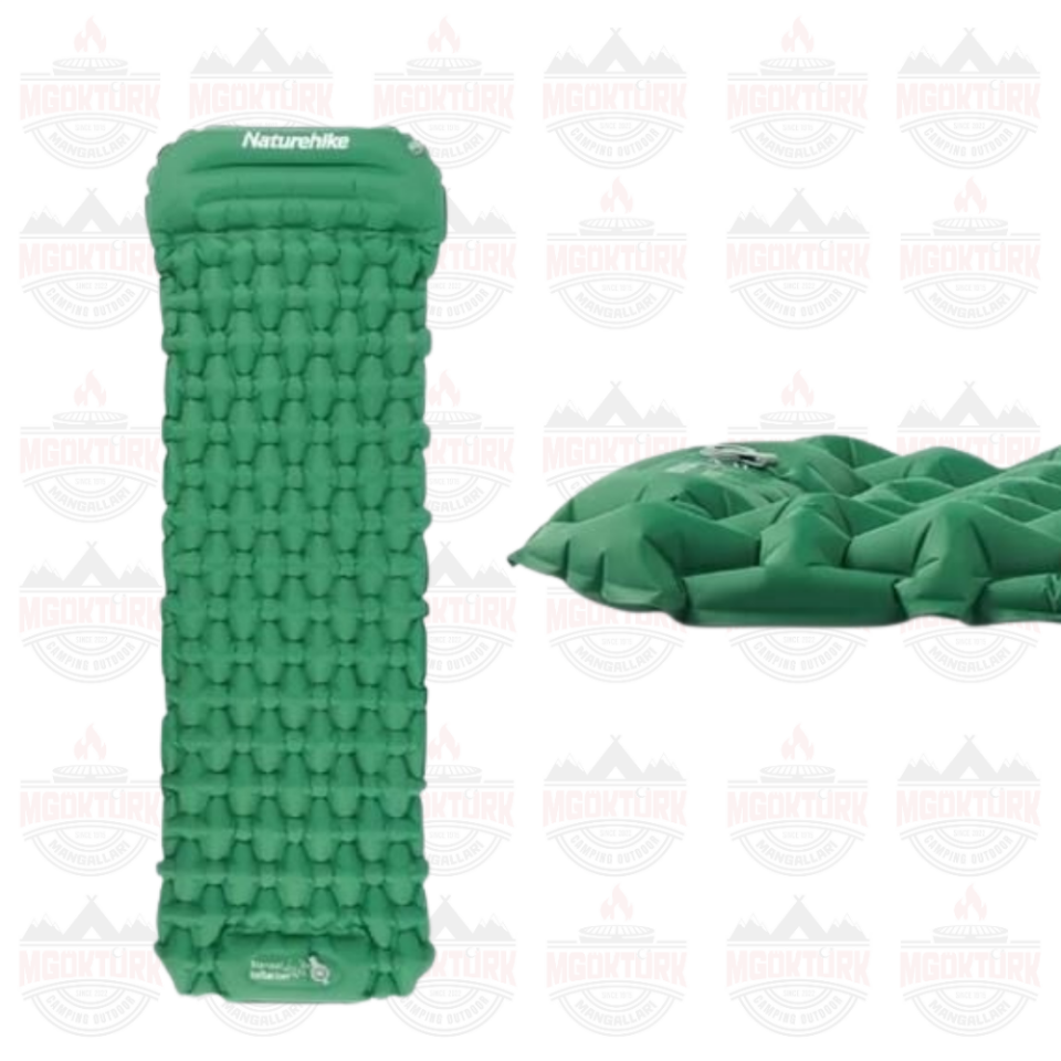 Naturehike FC-12 Infatable Şişme Kamp Matı Army Green