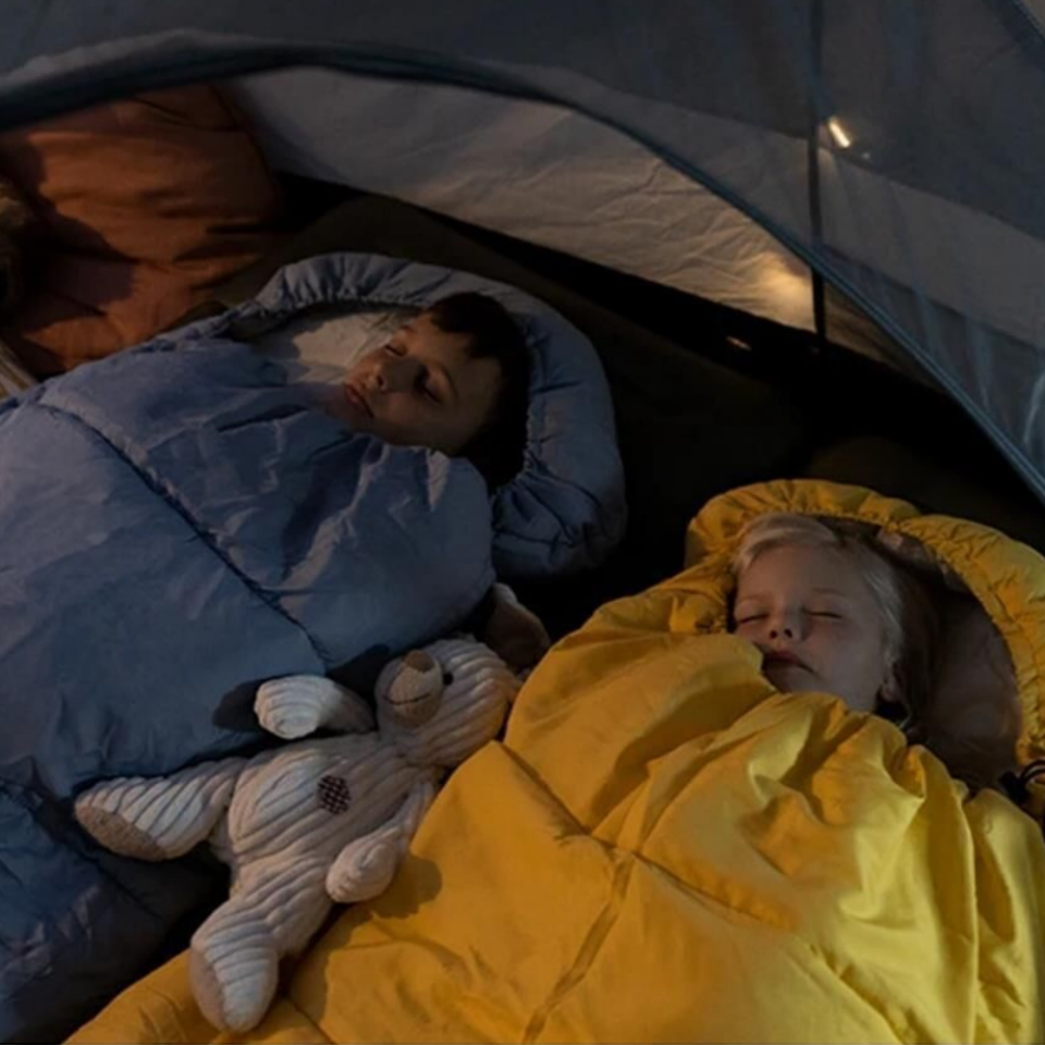 Naturehike C300 UltraLight Pamuklu Uyku Tulumu -13°C (Çocuk) Sarı