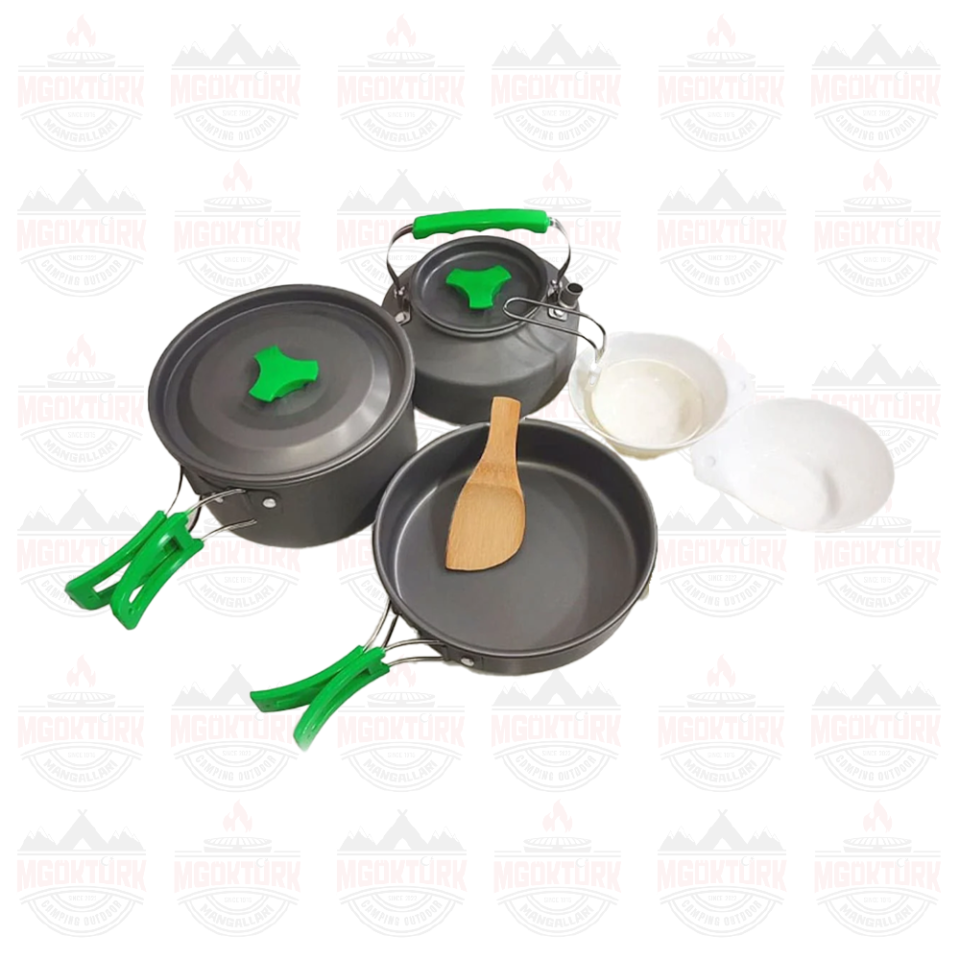 3 LÜ KAMP TENCERE SETİ