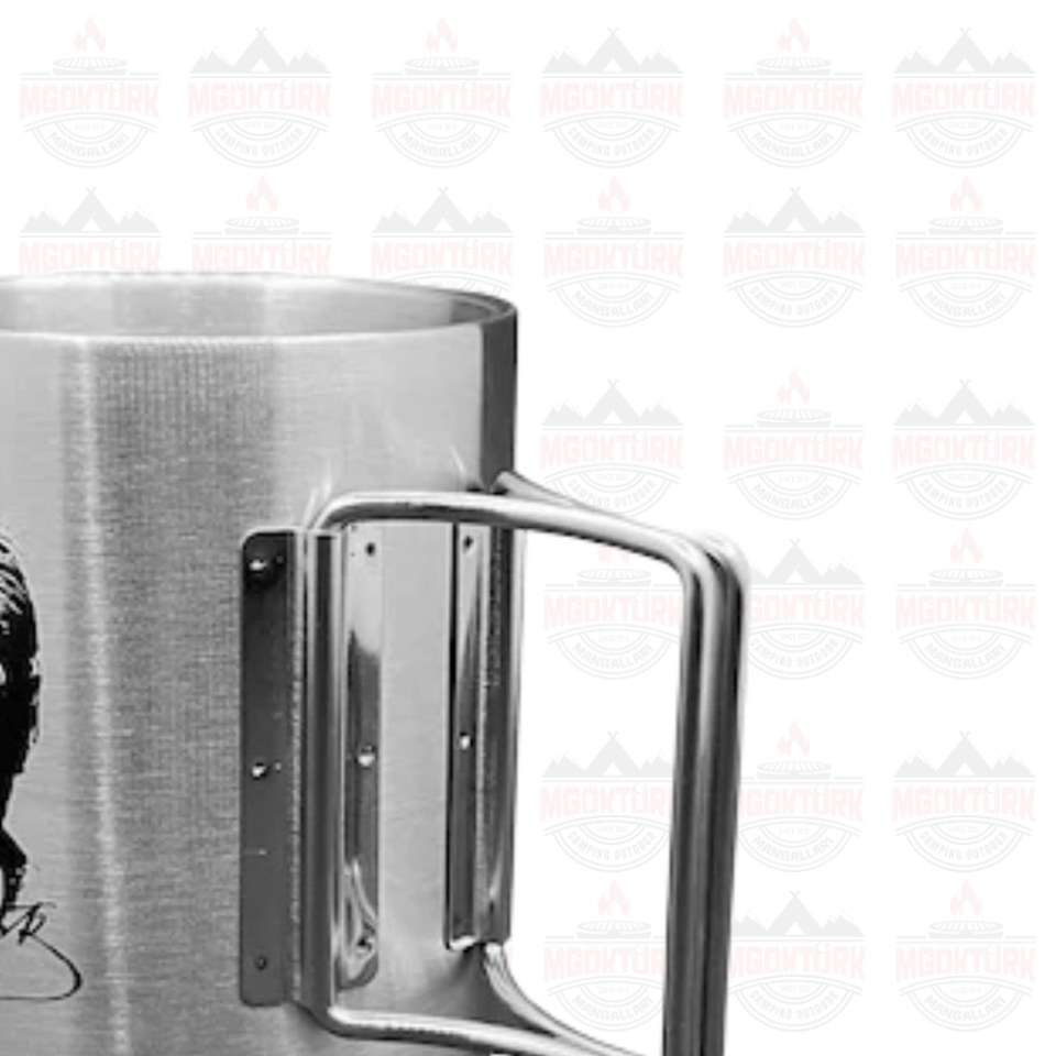 KATLANIR SAPLI ÇELİK KUPA 180 ML ATATÜRK