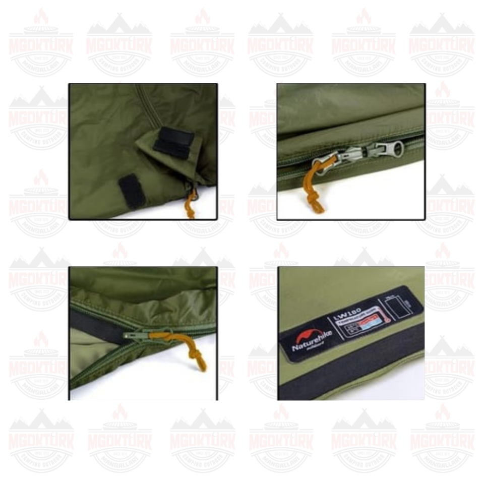 Naturehike LW180 Mini Uyku Tulumu Yeşil