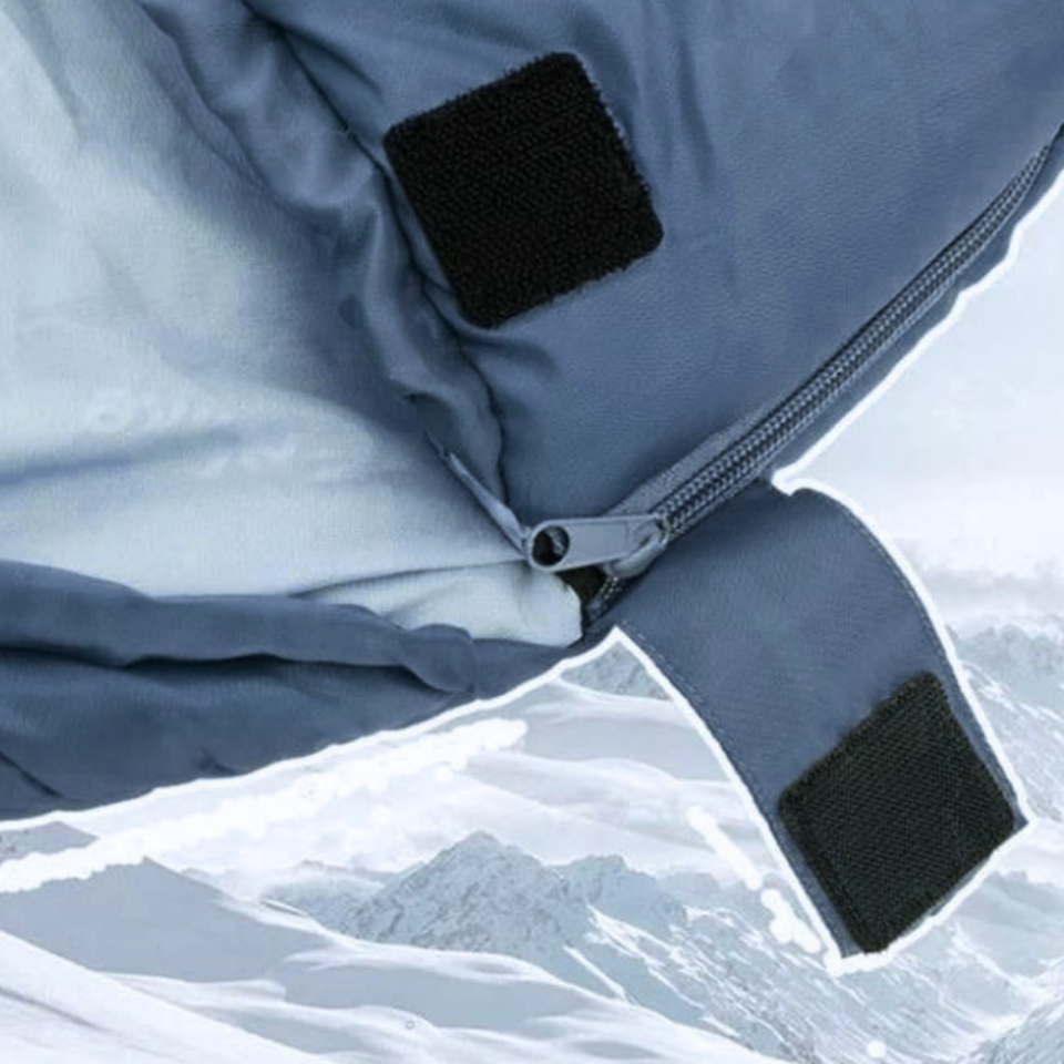 Naturehike MJ600 Mumya Tipi Pamuklu Uyku Tulumu Mavi