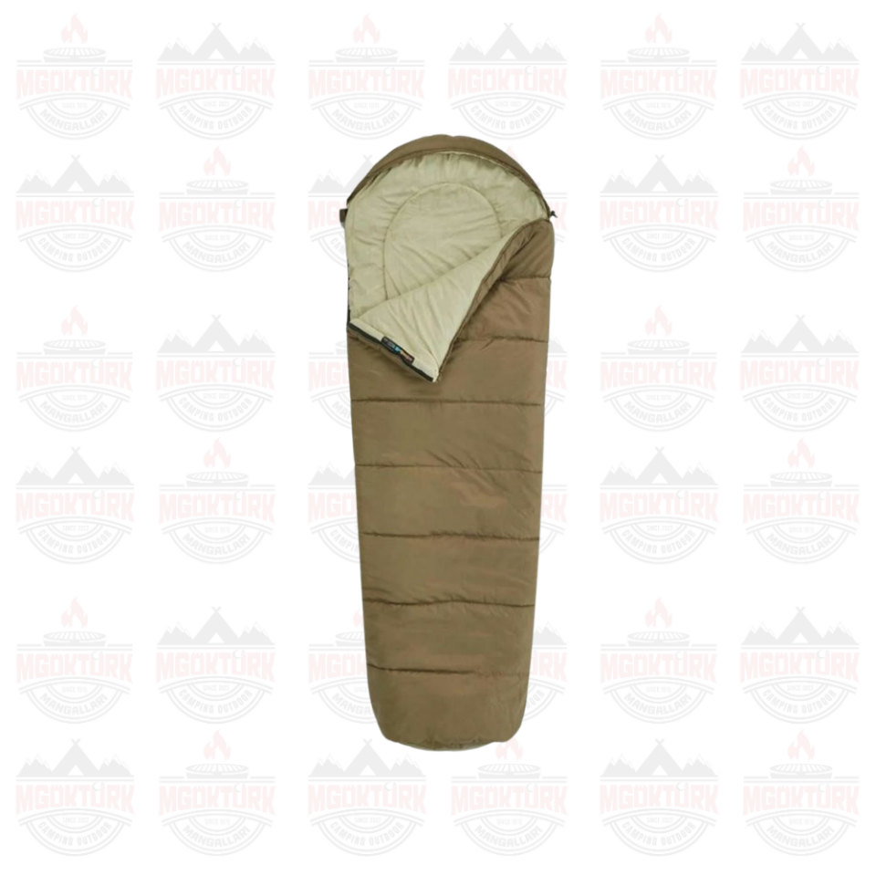 Naturehike MJ600 Mumya Tipi Pamuklu Uyku Tulumu Kahverengi