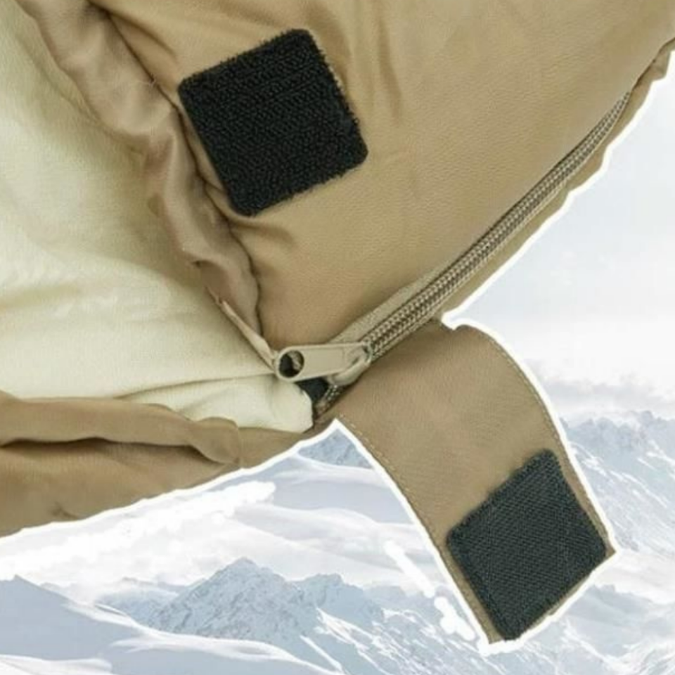 Naturehike MJ600 Mumya Tipi Pamuklu Uyku Tulumu Kahverengi