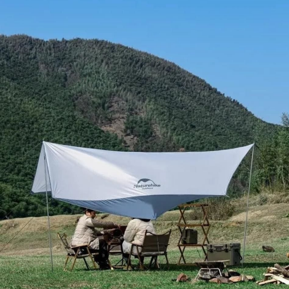 Naturehike Hexagon Sunrise Canopy 3.5x4 mt Tarp [Güneş ve Rüzgar Koruma Tentesi]