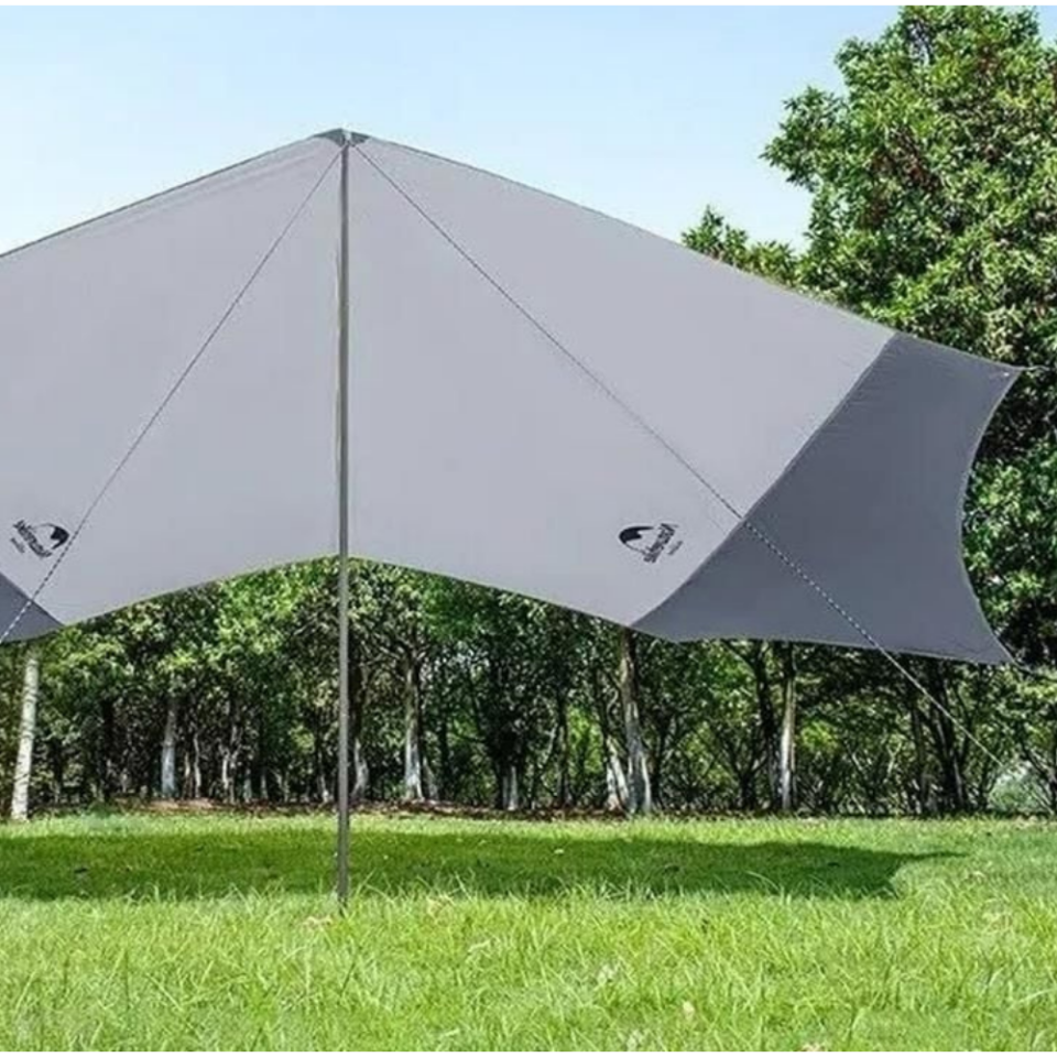 Naturehike Hexagon Sunrise Canopy 3.5x4 mt Tarp [Güneş ve Rüzgar Koruma Tentesi]