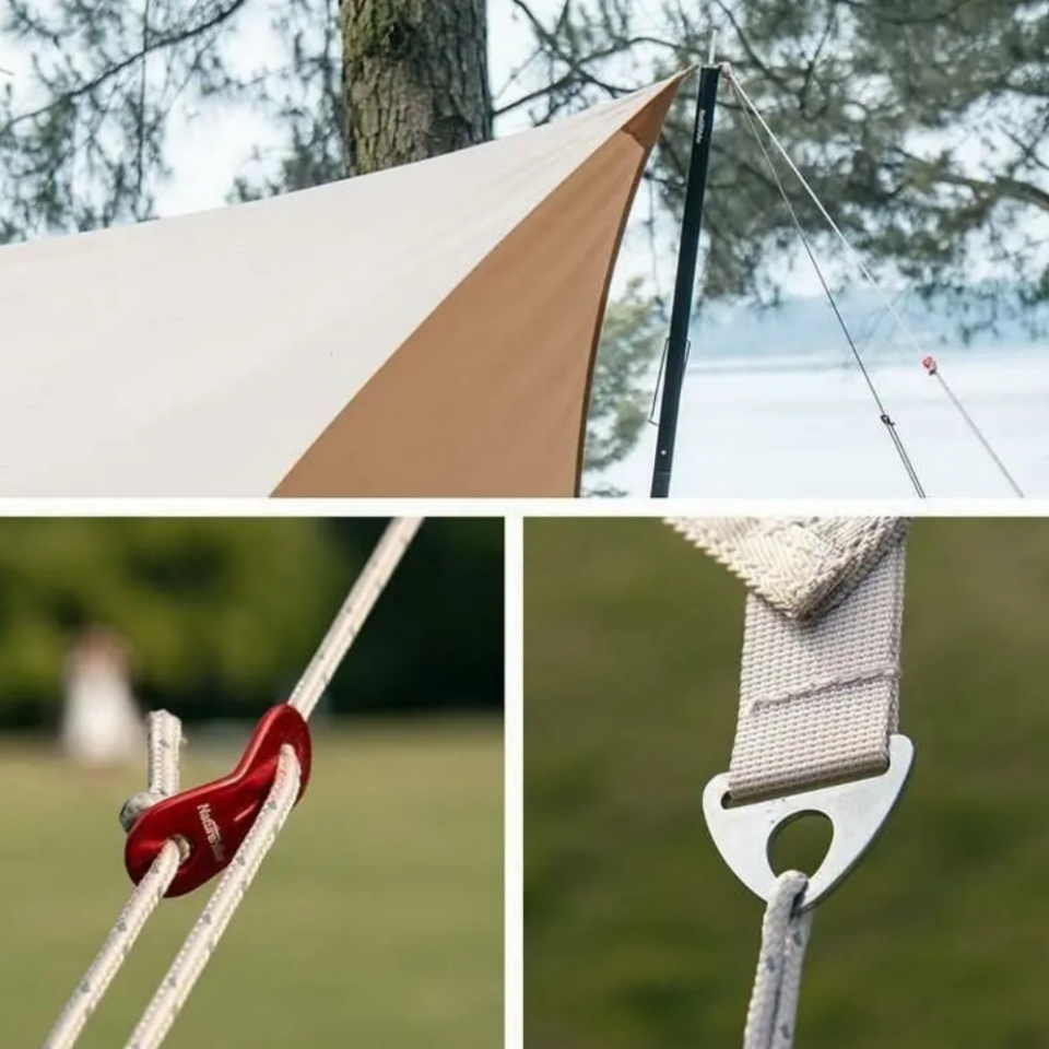 Naturehike Square Glamping 3x4 mt Tarp [Güneş ve Rüzgar Koruma Tentesi]