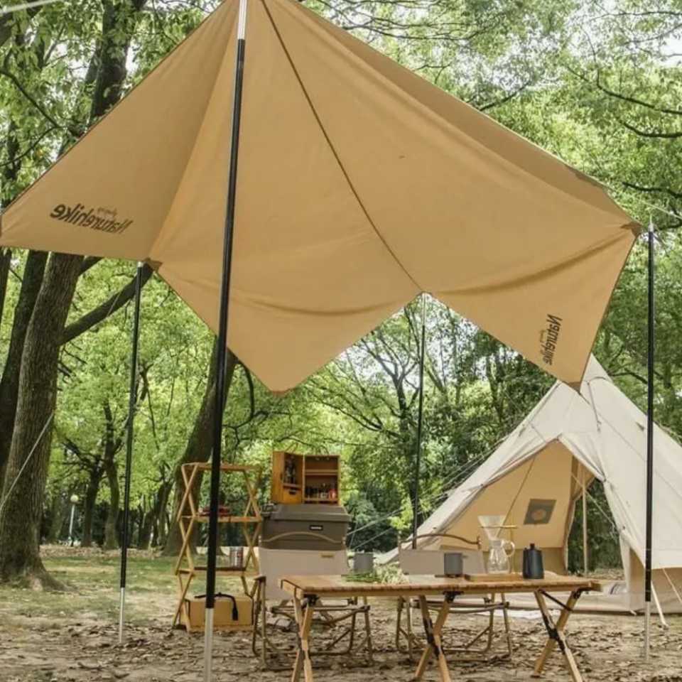 Naturehike Square Glamping 3x4 mt Tarp [Güneş ve Rüzgar Koruma Tentesi]