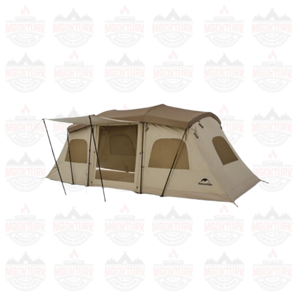 Naturehike Glamping Cloud Vessel 4 Kişilik Hızlı Kurulum Tünel Çadır
