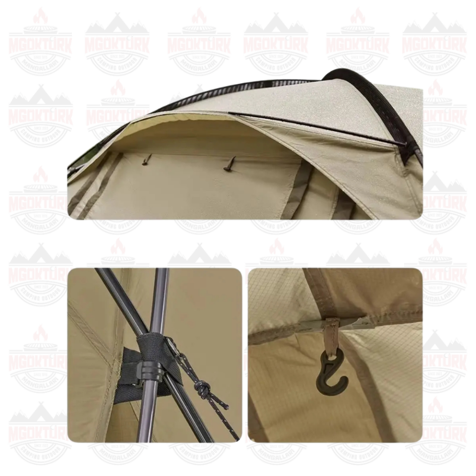 Naturehike Glamping UPF50+ Aries Beta 4-6 Kişilik Tünel Çadır