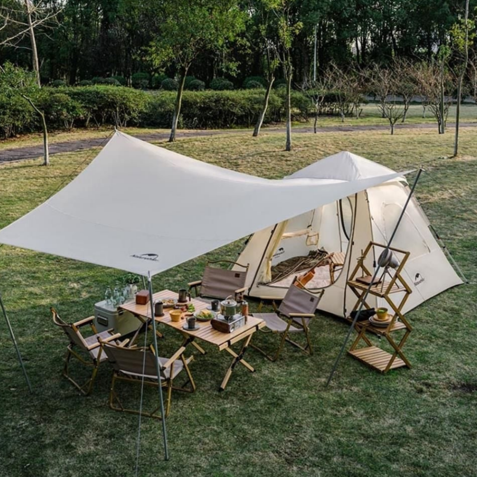Naturehike Ango UPF 50+ Gölgelikli Otomatik Kurulum Kamp Çadırı İki Kişilik