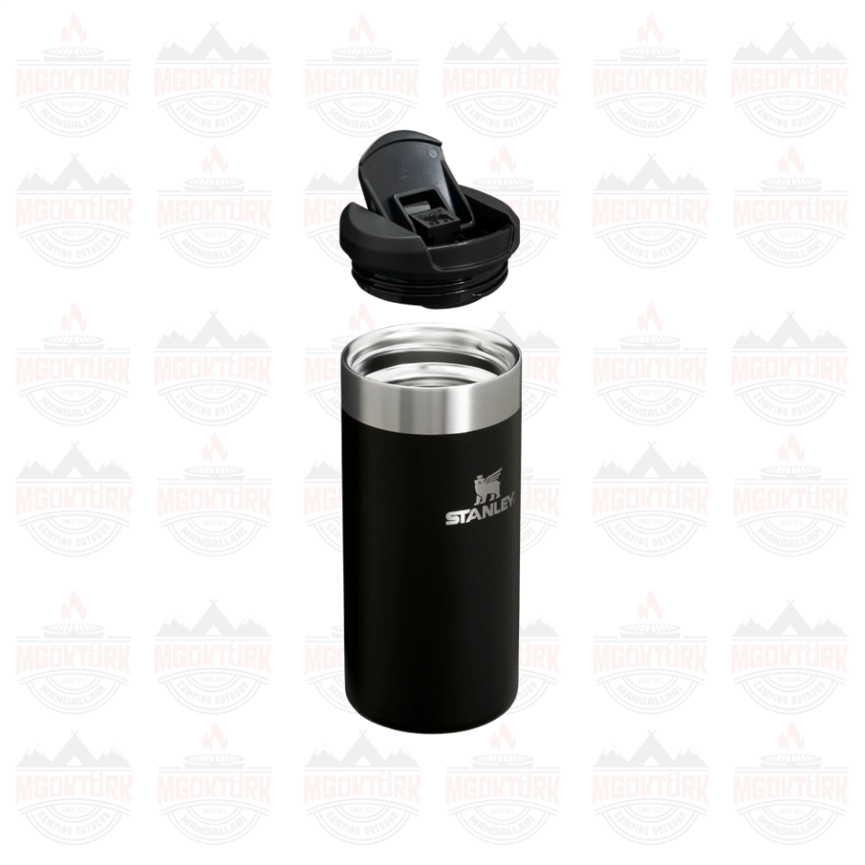 The AeroLight ™ Transit Mug 0.35L / 12oz Black 2.0
