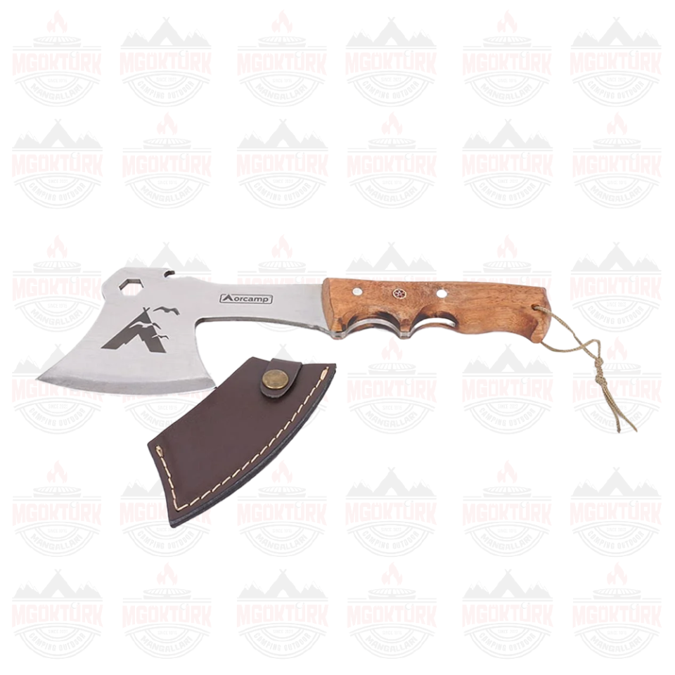 EL YAPIMI KAMP BALTA DERİ KILIF