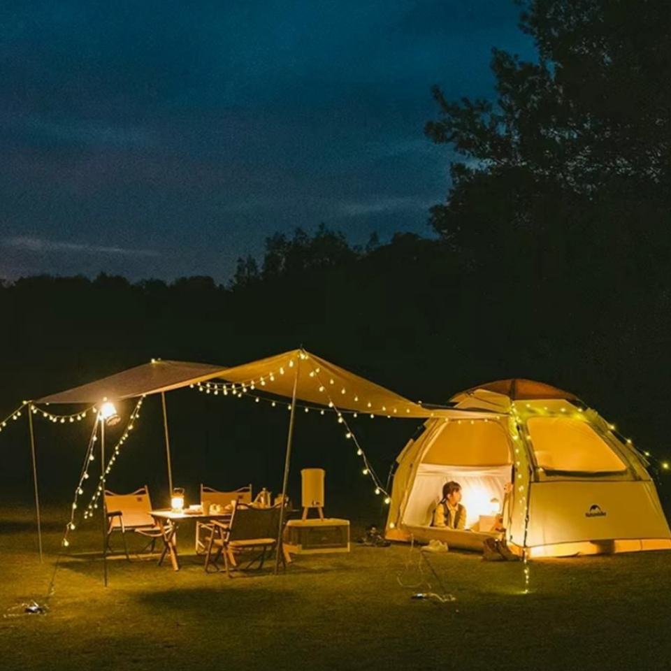 Naturehike Ango ES60 Gölgelikli Otomatik Kurulum Kamp Çadırı