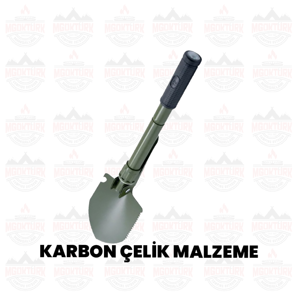 KATLANABİLİR METAL KÜREK SETİ