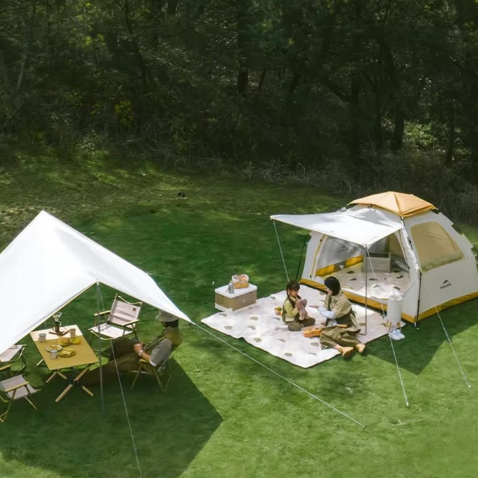 Naturehike Ango ES60 Gölgelikli Otomatik Kurulum Kamp Çadırı